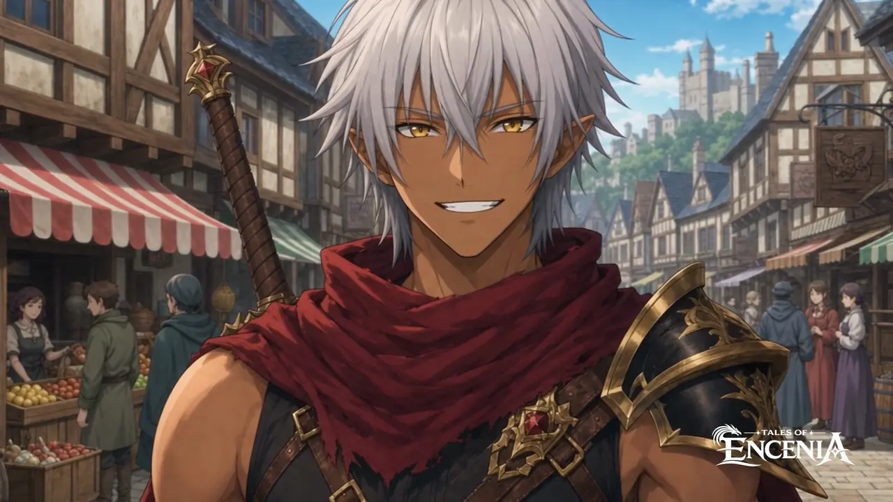 Close-up of Yan, one of three GenWax shots that keep the same character consistent